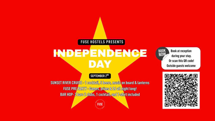 🇻🇳 INDEPENDENCE DAY – SUNSET RIVER CRUISE & BAR HOP image