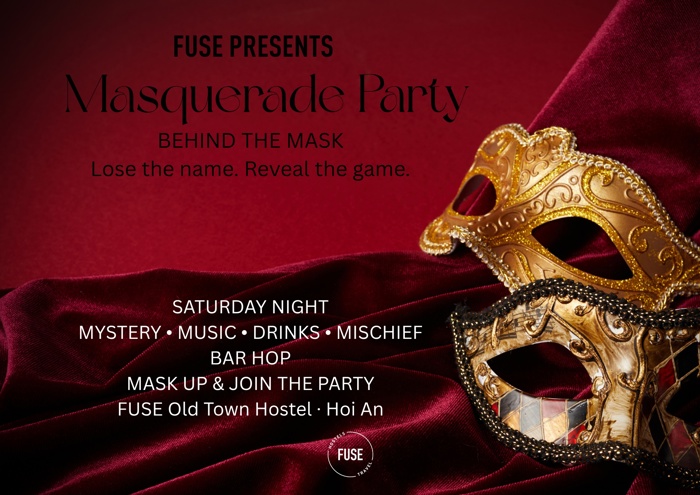 🎭 MASQUERADE PARTY x BAR HOP 🎭 image