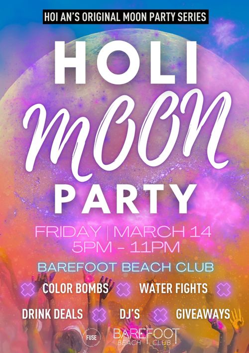 Holi Moon Party - Hoi An background image