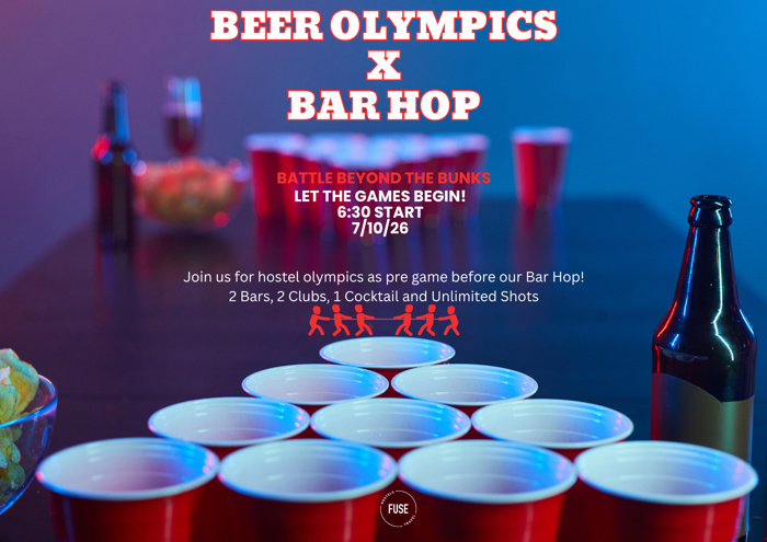 BEER OLYMPICS X BAR HOP image