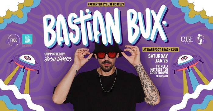 Australia Day Weekend with DJ Bastian Bux image