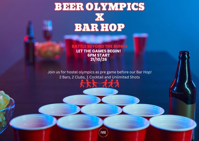 🍺 BEER OPLYMPICS X BAR HOP image