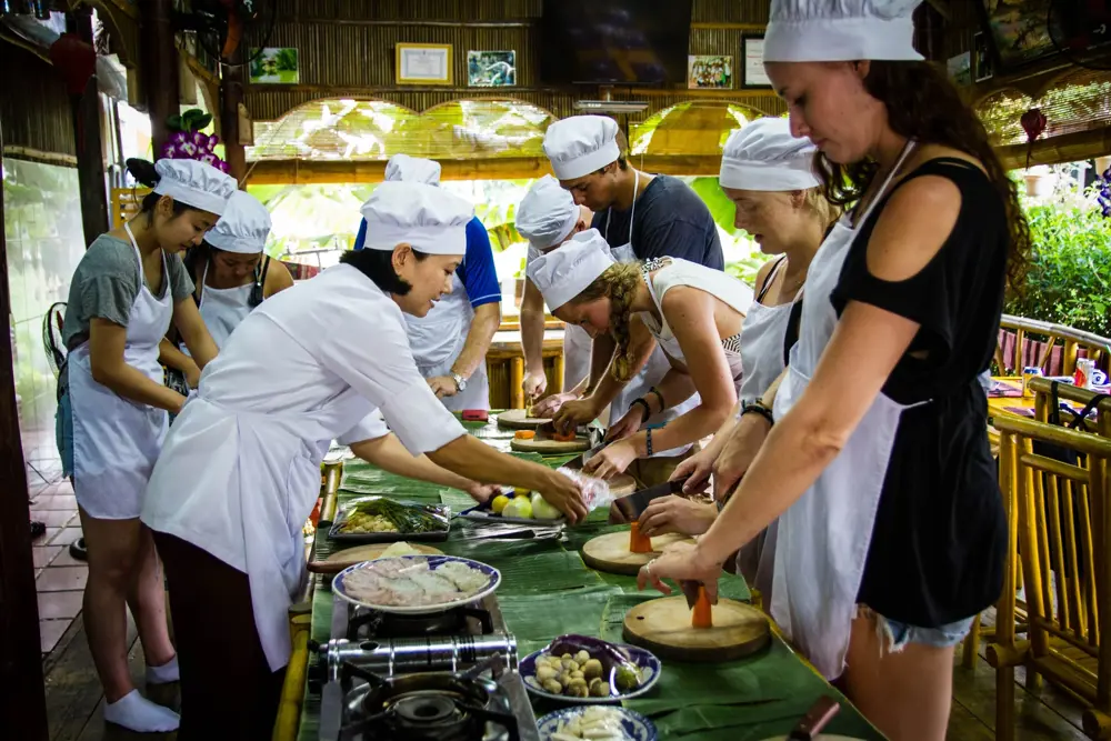 Hidden Hue Sunset Cooking Class